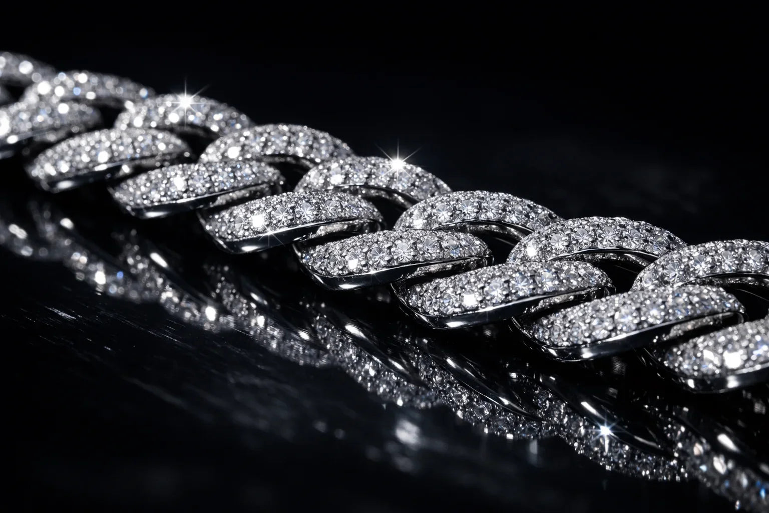 Ice Chains | Diamond-Covered Gold Chains | OMI Jewelry