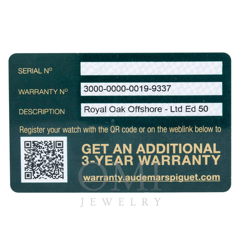 Audemars Piguet Royal Oak Offshore Limited Edition 26417BC 44MM Grey Dial