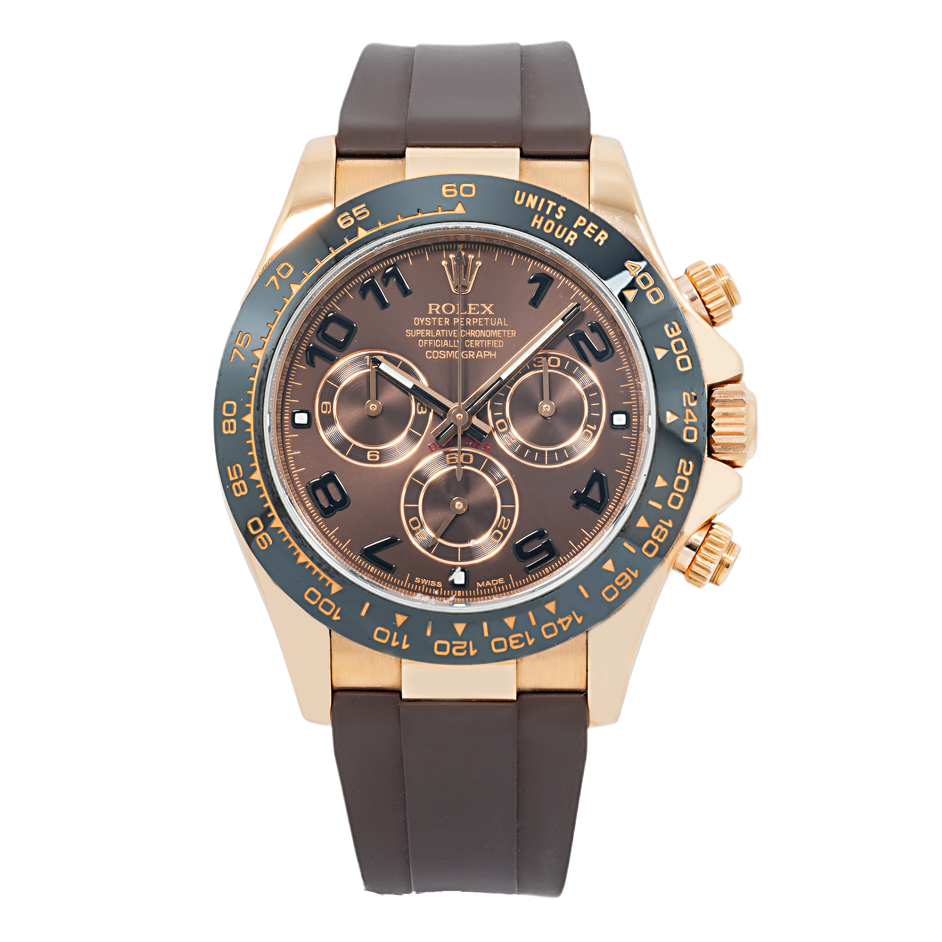 Rolex Cosmograph Daytona 40MM 116515LN Chocolate Arabic Dial Black Rolex Cosmograph Daytona 40MM 116515LN Chocolate Arabic Dial Black
