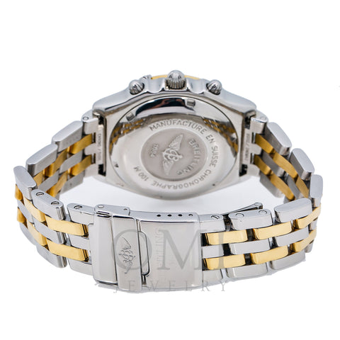 Breitling Chronomat D13050.1 41MM White Dial With Two Tone Bracelet