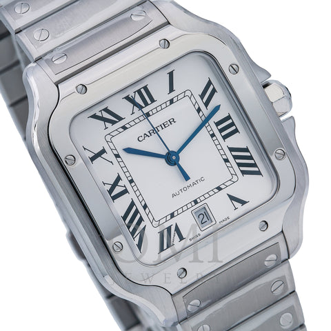 Cartier Santos WSSA0030 40MM White Dial With Stainless Steel Bracelet