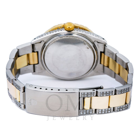 Rolex Datejust 36MM White Diamond Dial With Two Tone Diamond Bracelet