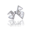 18K White Gold Ladies Ring with 0.71 CT Diamonds
