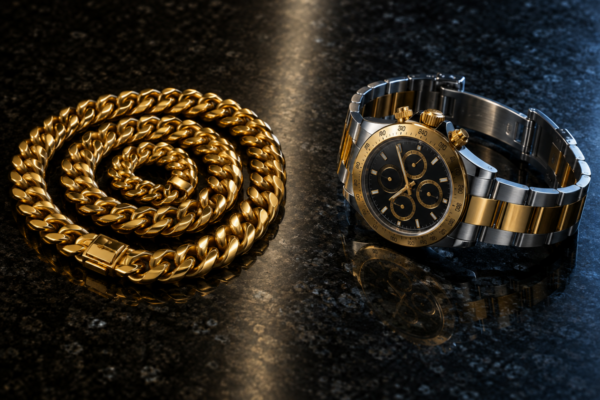 Gold Chains vs. Luxury Watches: Which Is a Better Store of Value?