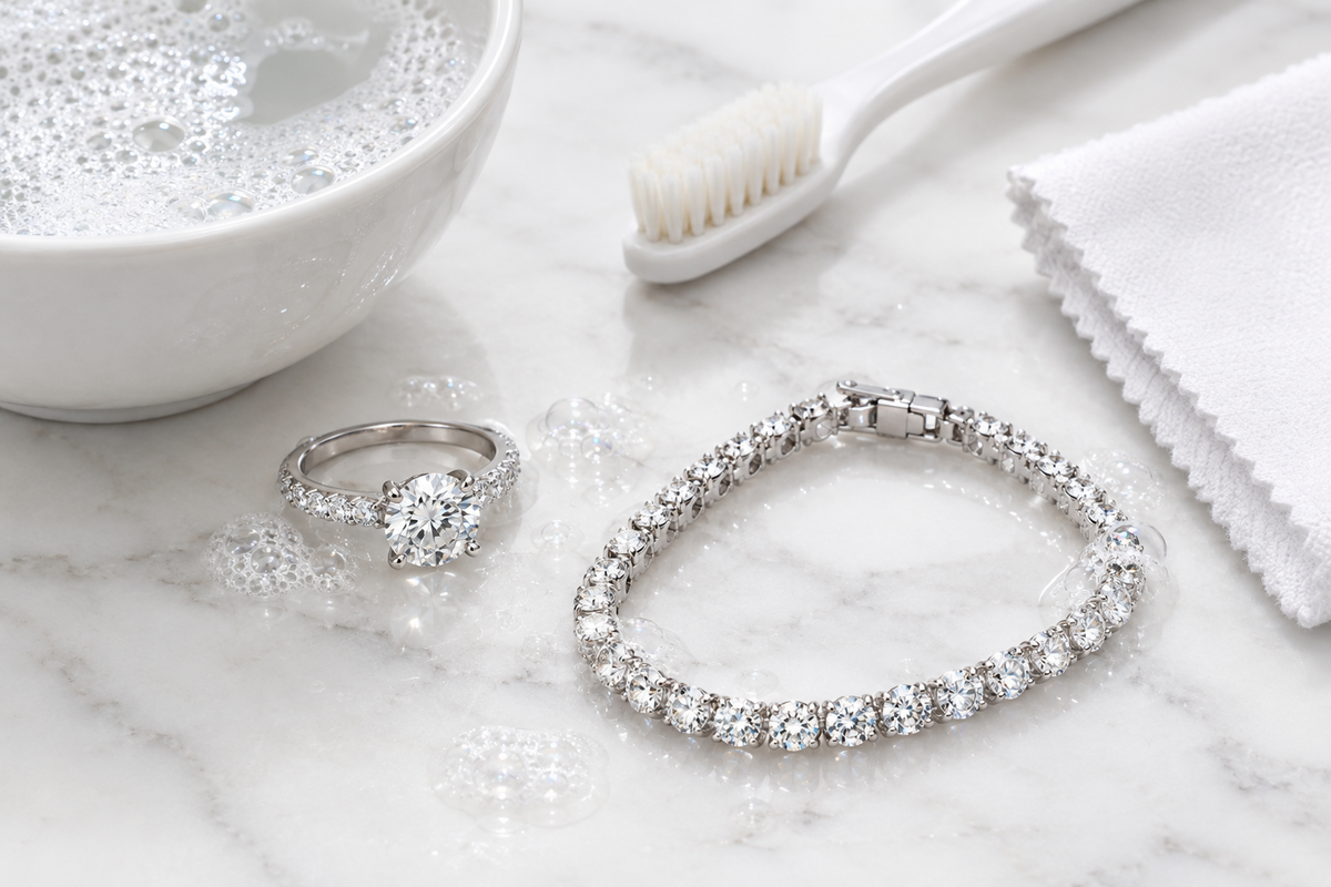 How to Clean and Maintain Your Diamond Jewelry at Home
