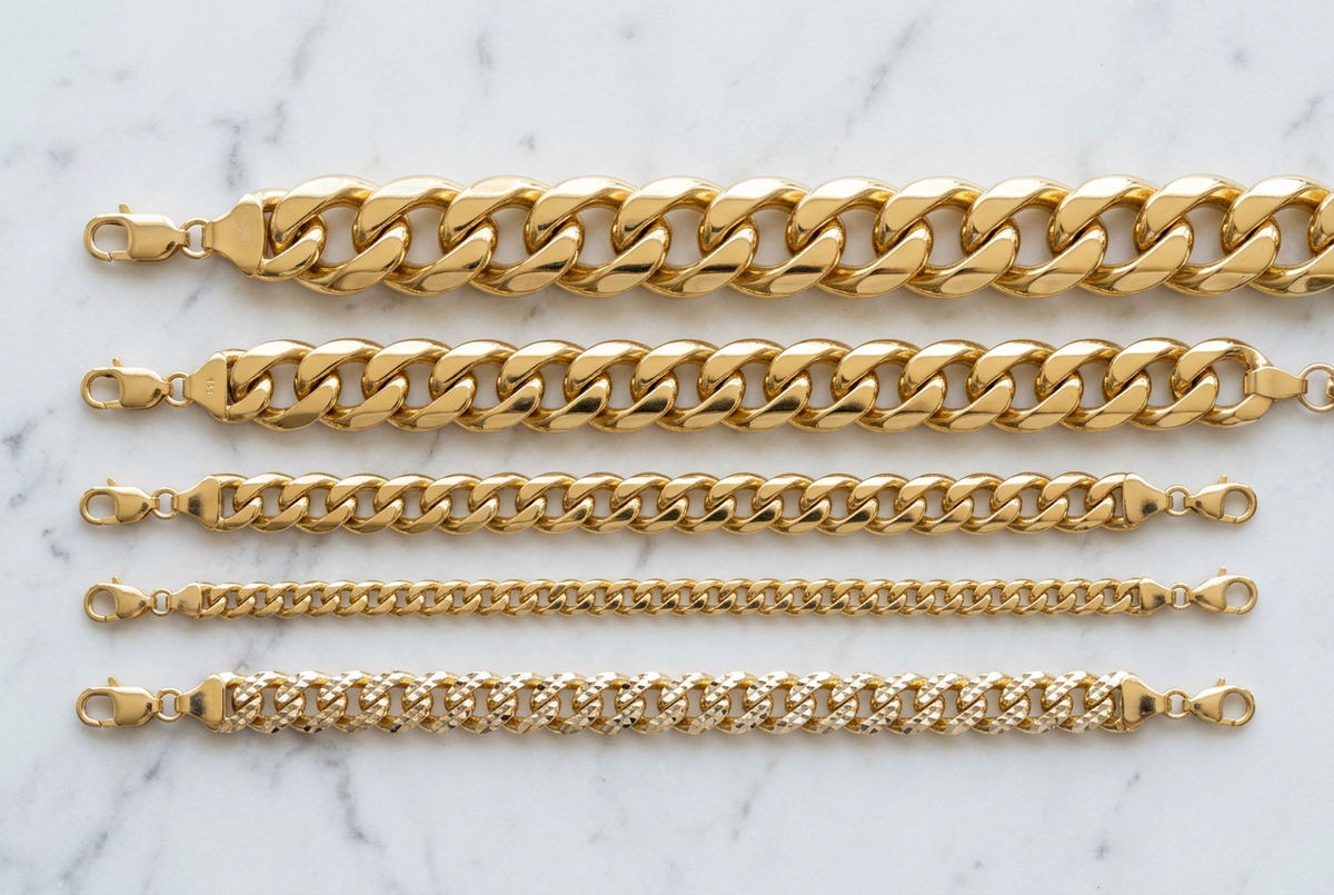 Plain Gold Cuban Chain