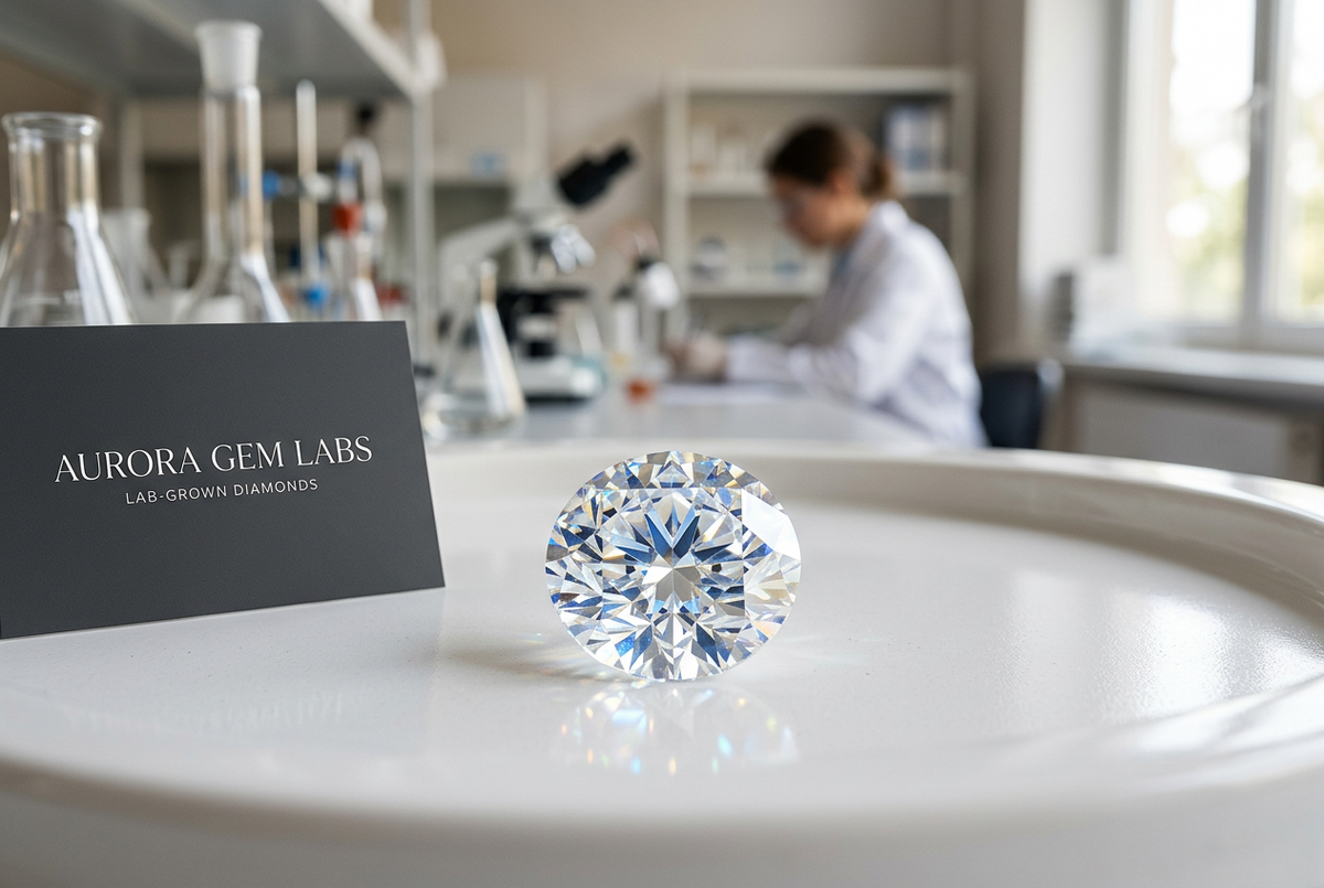 Lab Diamonds Ring