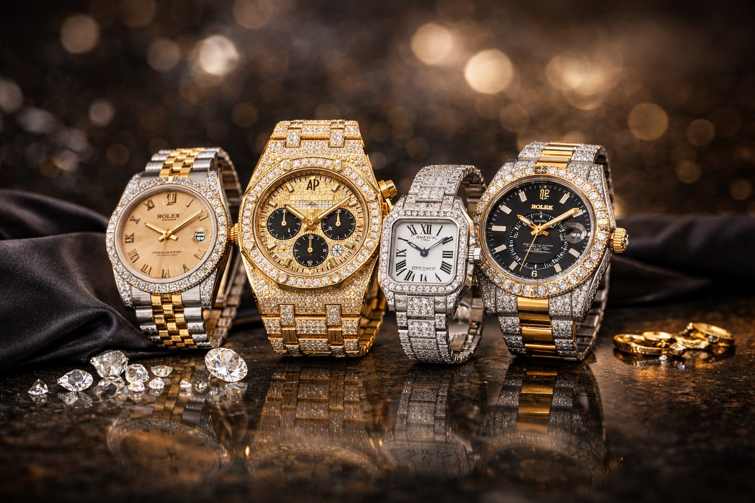 All Diamond Watches