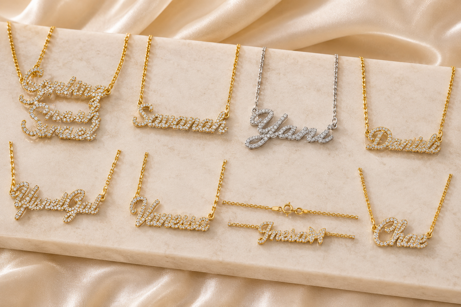 Name Plate Necklaces