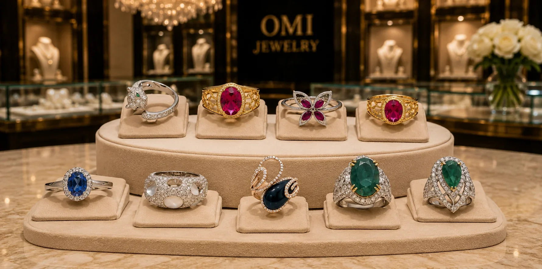 Gemstone Rings