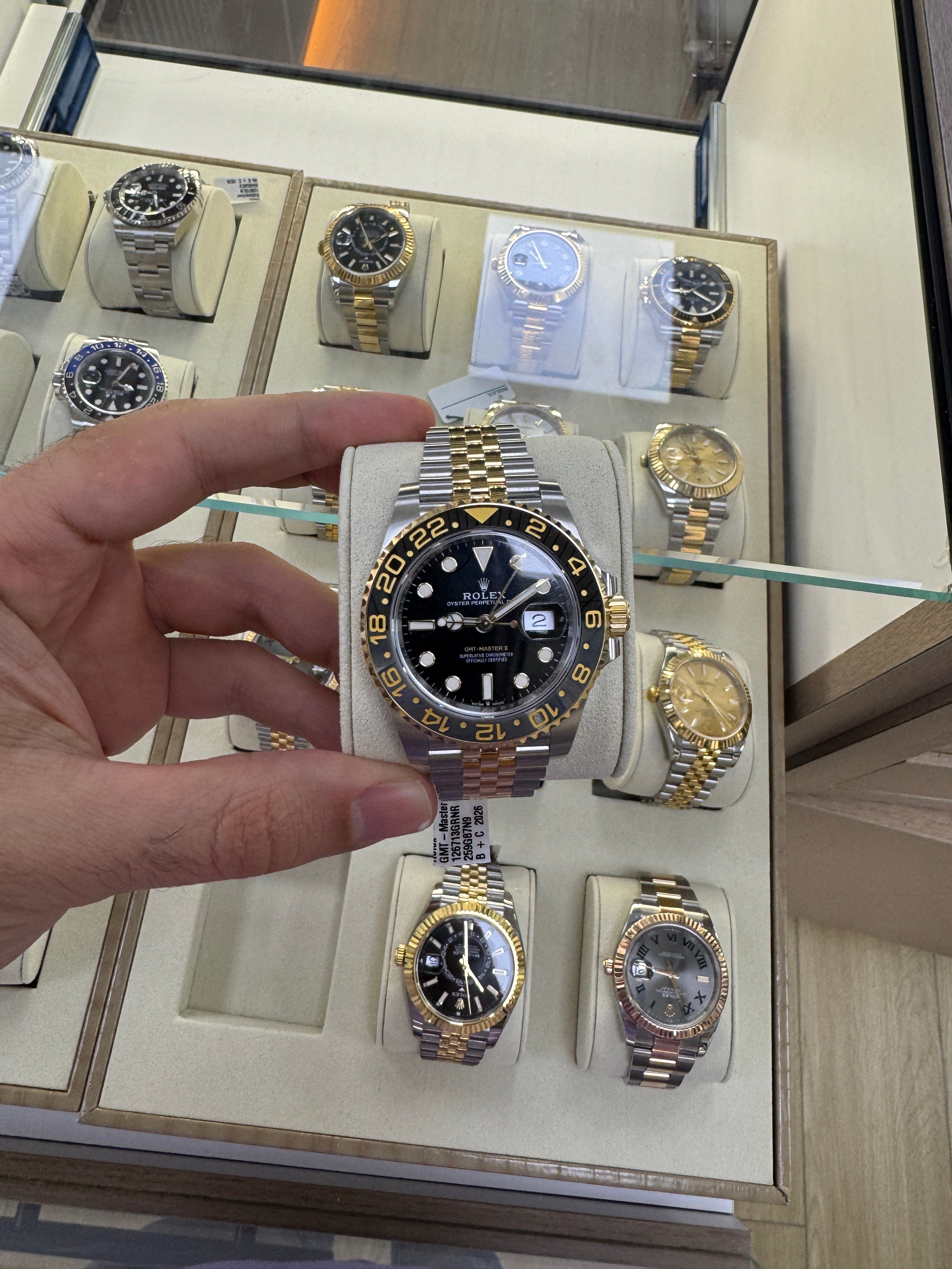 Affrim deposit for zombie Rolex 2026 unworn