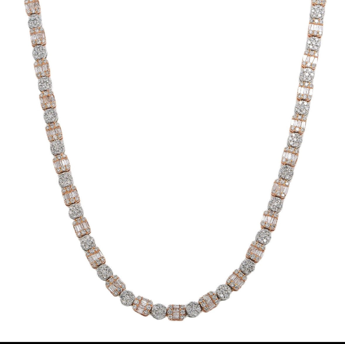10k gold two tone chain 18”