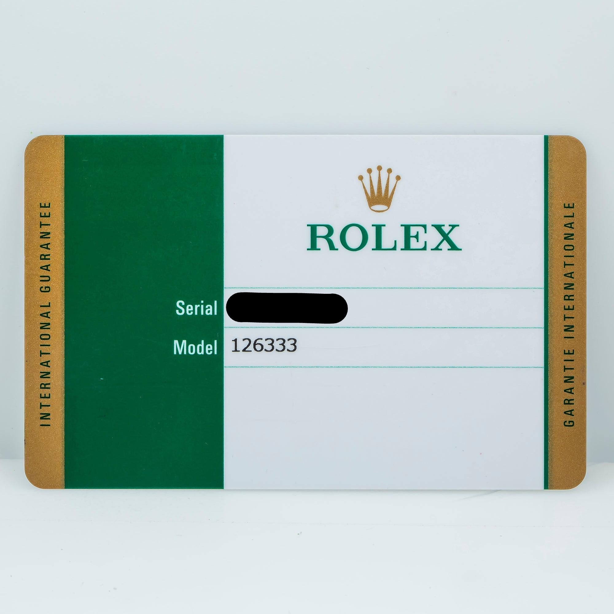 Rolex Datejust 41MM 126333 Mother of Pearl Diamond Dial Fluted Bezel Two Tone Yellow Gold Jubilee Bracelet