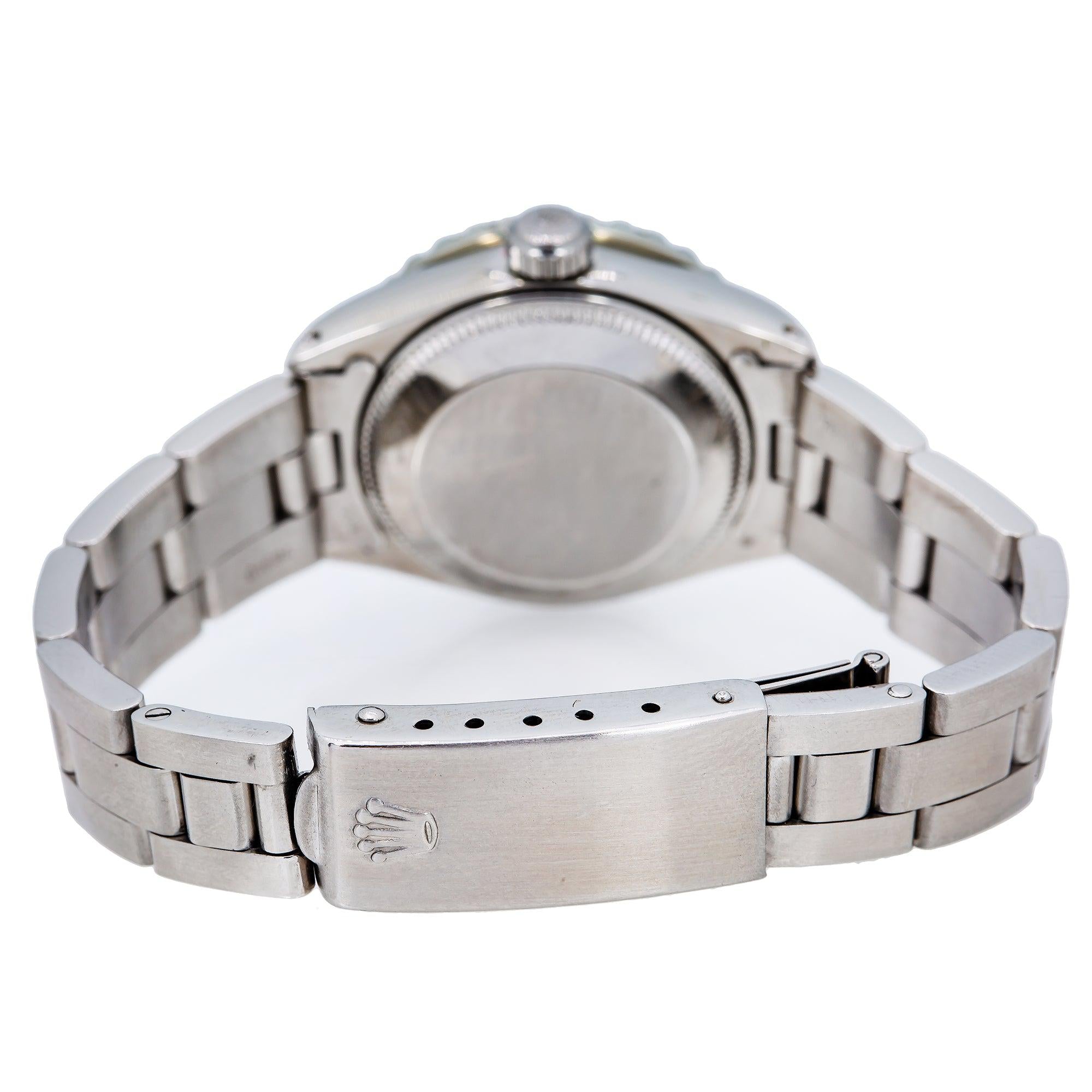 Rolex Datejust 26MM 69160 Red Diamond Dial Diamond Bezel Stainless Steel Oyster Bracelet