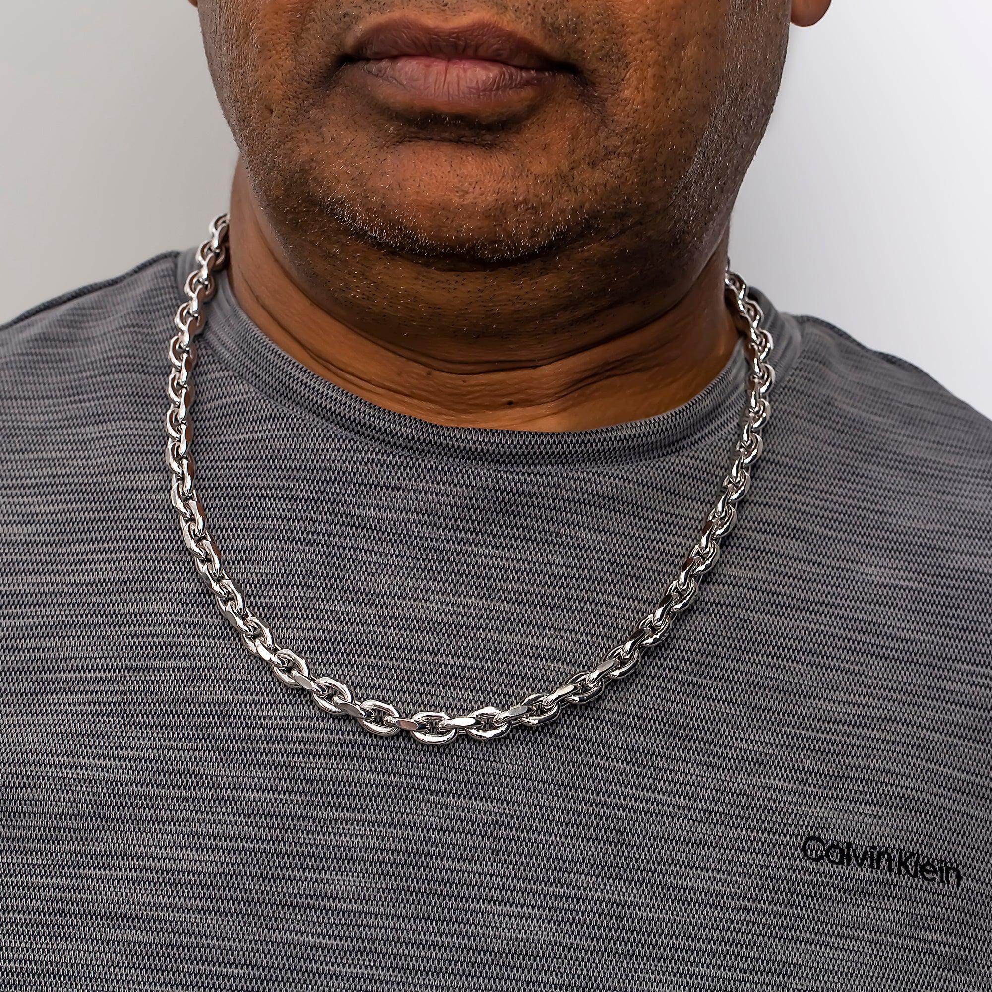 14K GOLD 3MM ROLO BELCHER CHAIN