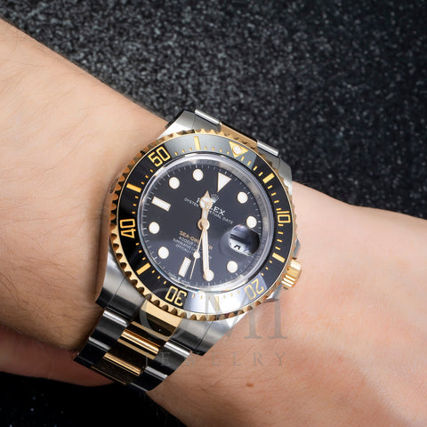 Rolex Oyster Perpetual Date Sea-Dweller 126603 43MM Black Dial With Two Tone Bracelet