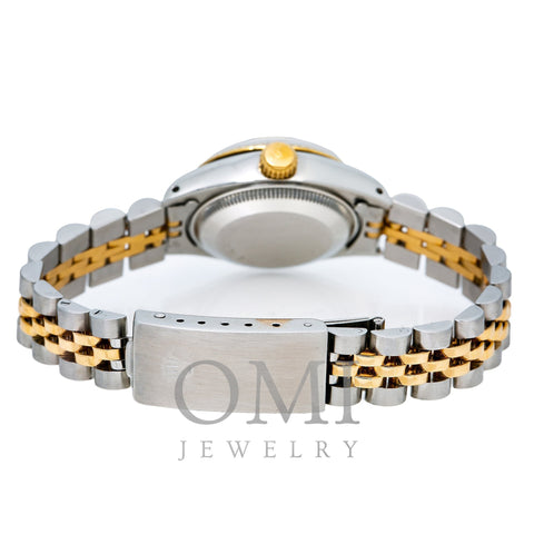 Rolex Datejust 6917 26MM White Diamond Dial With Two Tone Bracelet