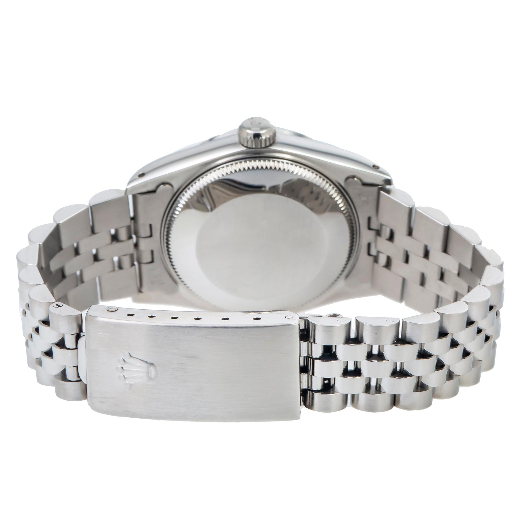 Rolex Datejust 31MM 78274 White Roman Dial Smooth Bezel Stainless Steel Jubilee Bracelet