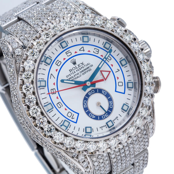 diamond bezel rolex yacht master 2