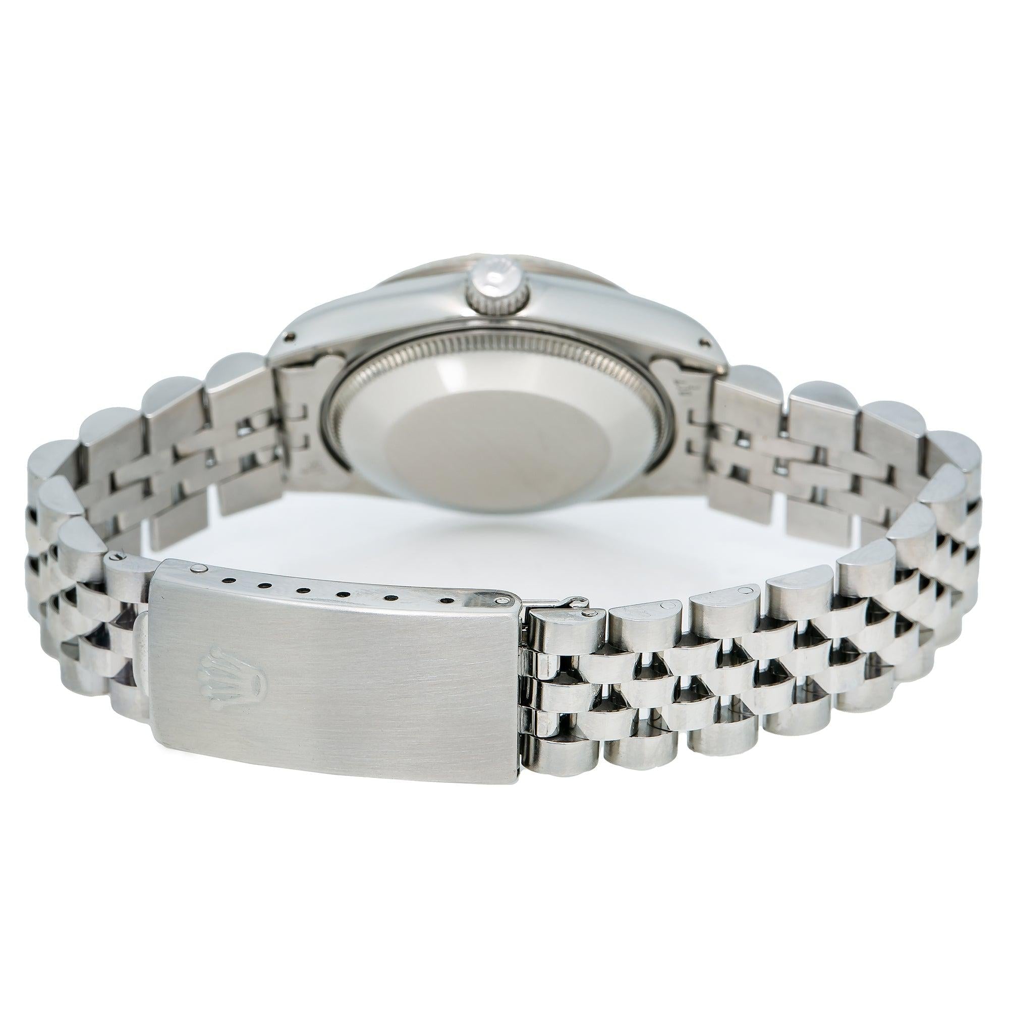 Rolex Datejust 31MM 78274 Silver Dial Fluted Bezel Stainless Steel Jubilee Bracelet
