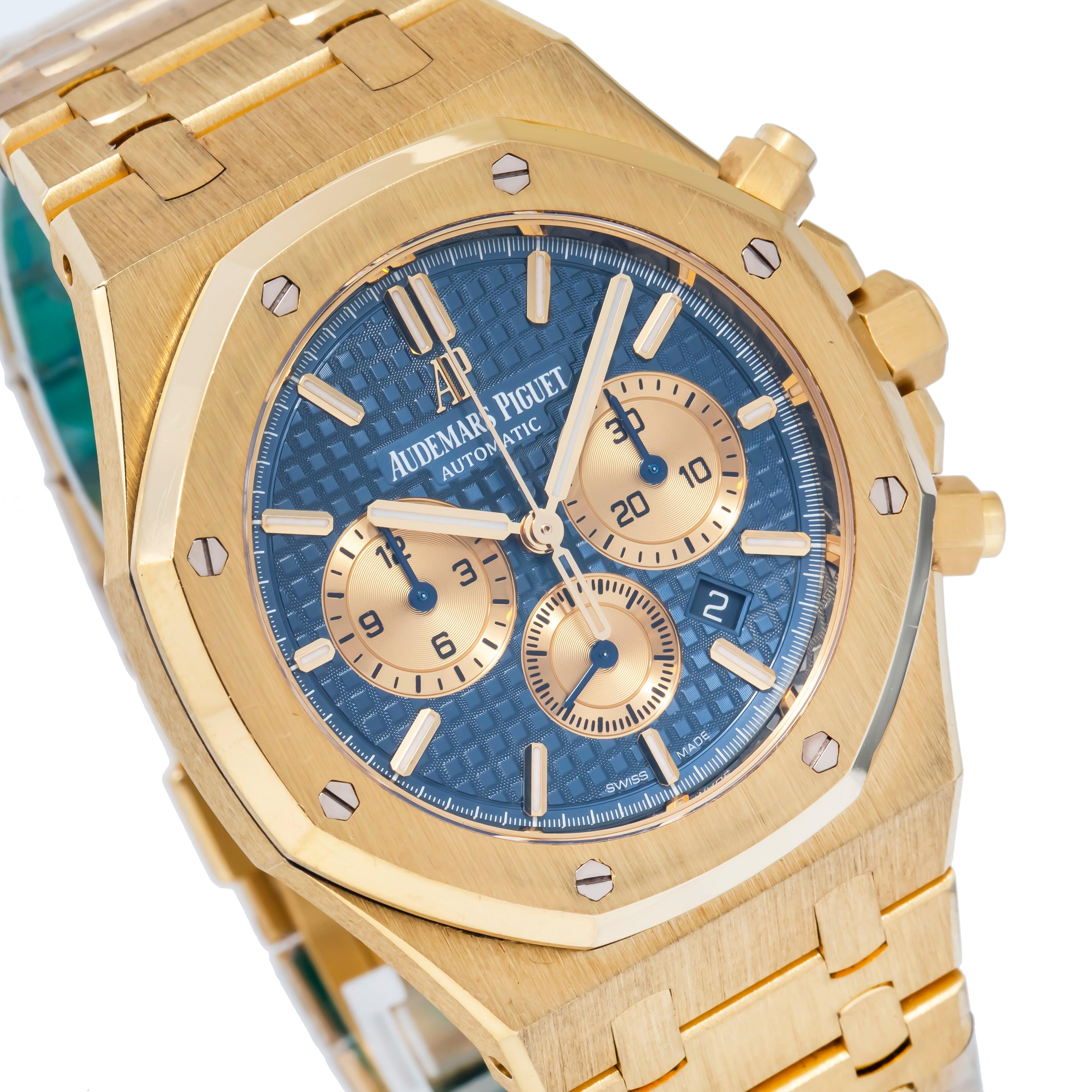 Buy Audemars Piguet Royal Oak Chronograph 42MM Blue Dial 26331BA