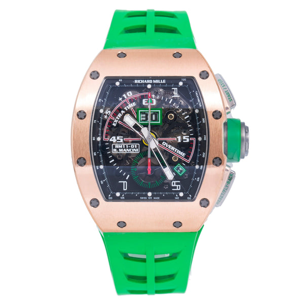 Richard Mille Roberto Mancini RM11 01 50MM Transparent Dial With