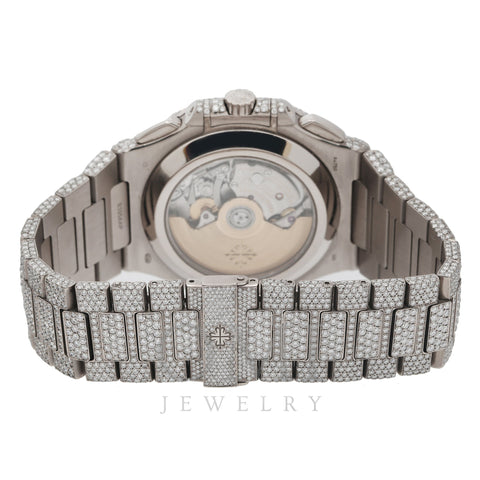 Patek Philippe Nautilus 40th Anniversary 5976/1G-001 44MM Diamond Dial With Diamond Bezel And Bracelet