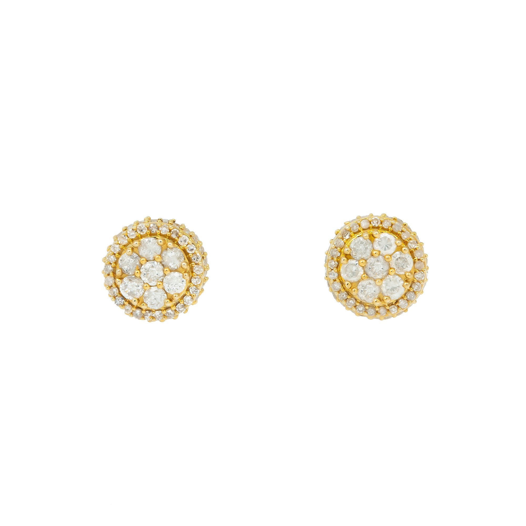 [TEST PRODUCT] 10K GOLD DIAMOND EARRINGS 0.93 CT