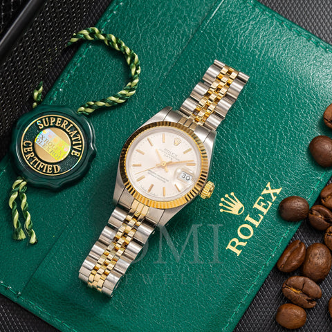 Rolex Datejust 79173 26MM Silver Dial With Two Tone Jubilee Bracelet