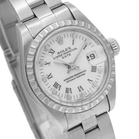 Rolex Oyster Perpetual Datejust 69240 26MM White Dial With Stainless Steel Bracelet