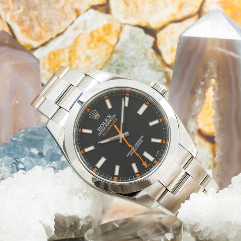 Rolex Oyster Perpetual Milgauss 116400 40MM Black Dial