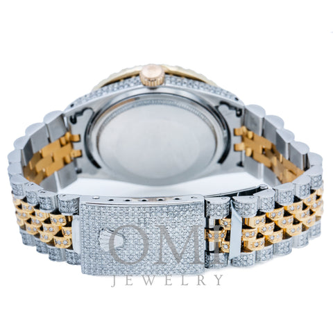 Rolex Datejust 1601 36MM Champagne Diamond Dial With 8.25 CT Diamonds