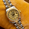 Rolex Datejust 69173 26MM Champagne Diamond Dial With Two Tone Jubilee Bracelet