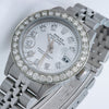Rolex Datejust 69174 26MM Silver Diamond Dial 0.90 CT