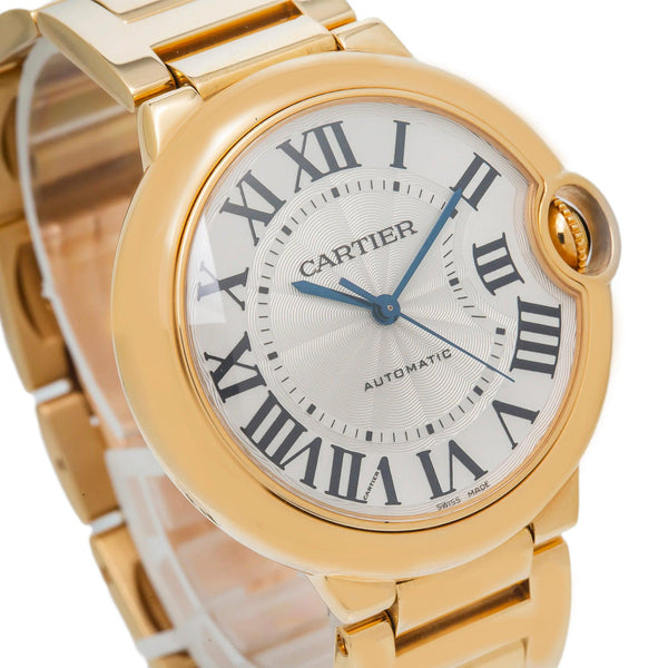 CARTIER Ballon Bleu Quartz in 18Kt yellow gold and Argenté diamonds Ref.  3006. NEW! * Lister Agent