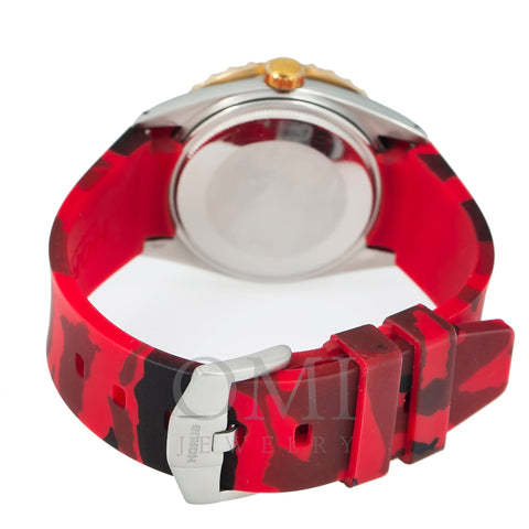 Rolex Datejust 1603 36MM Red Diamond Dial With Diamond Bezel