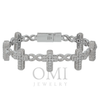 Men's Diamond Infinity Bracelets