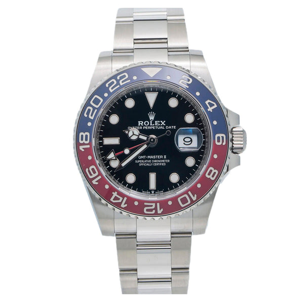Rolex GMT-Master II 40MM 126710BLRO Pepsi Black Dial Blue & Red