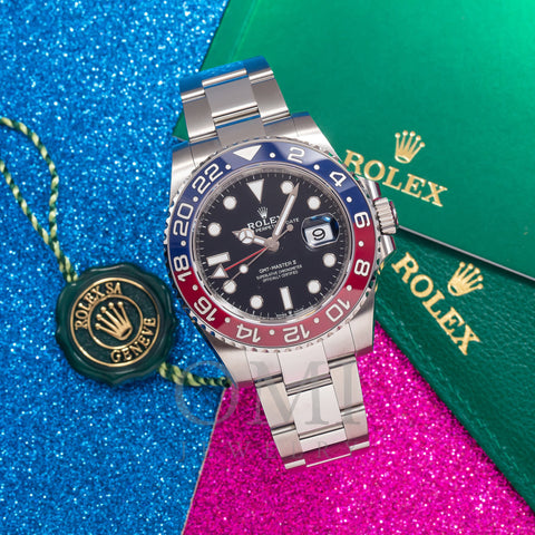 Rolex GMT-Master II 126710BLRO 40MM Black Dial With Blue And Red Pepsi Bezel