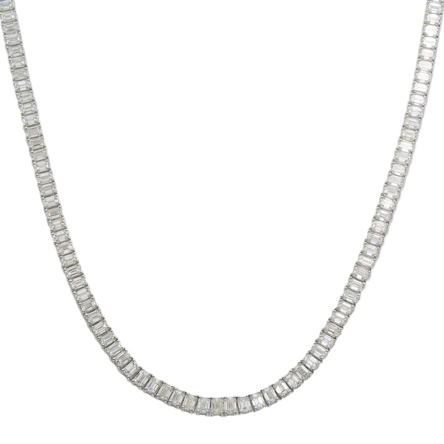 Tennis necklace hot sale mens diamond