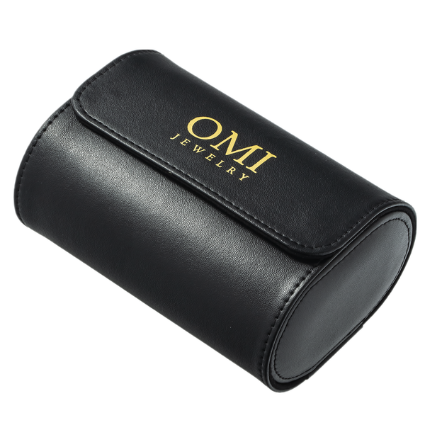 LEATHER ROLL FOR 2 WATCHES