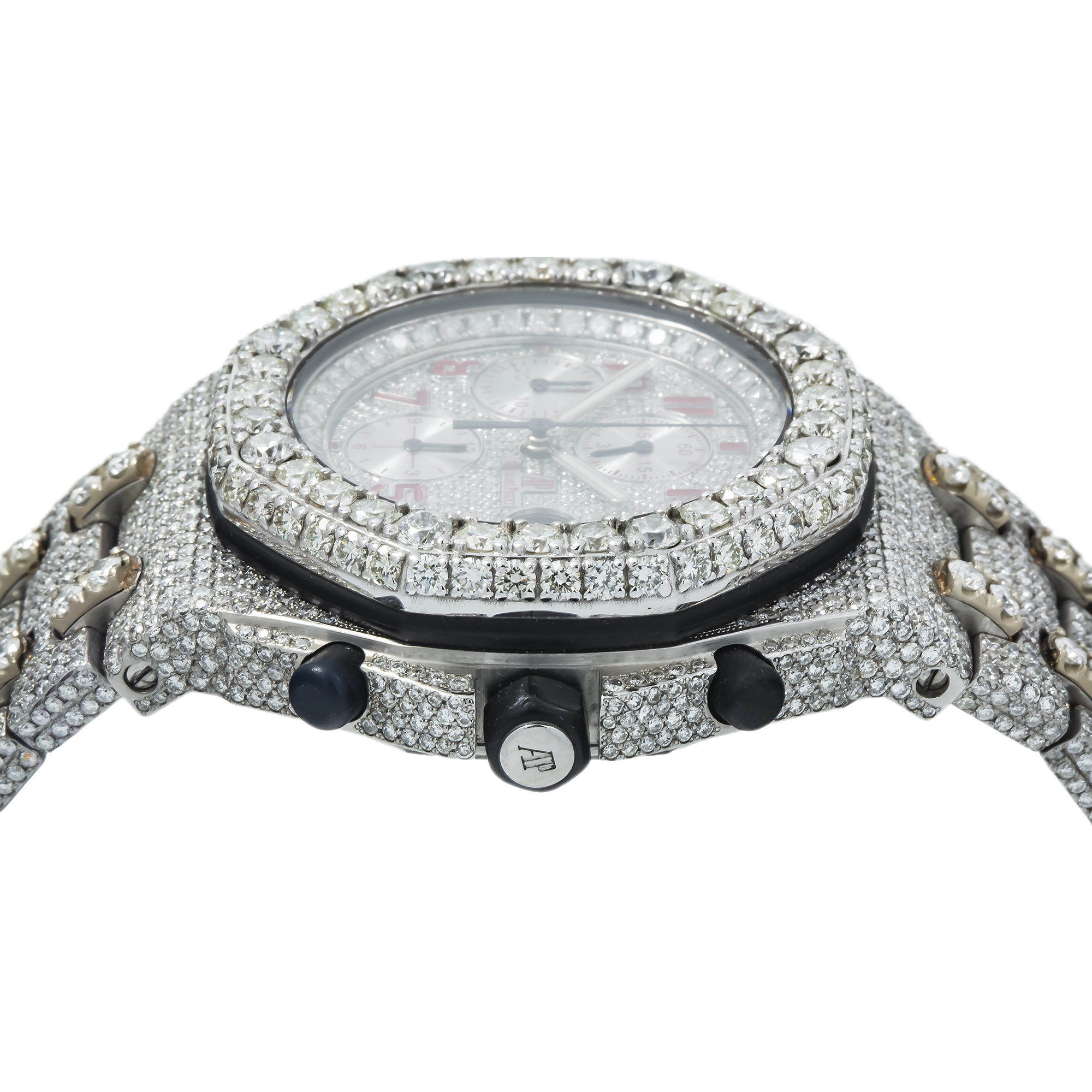 Audemars Piguet Royal Oak Offshore Chronograph 25940SK 42MM Diamond Dial And Bezel With 25.90 CT Diamonds