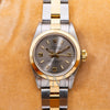Rolex Oyster Perpetual 67183 24MM Silver Dial With Two Tone Oyster Bracelet