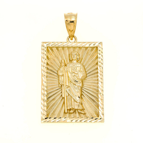 10K GOLD ST. JUDE PENDANT 13.2G