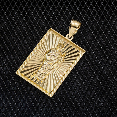 10K GOLD ST. JUDE PENDANT 13.2G