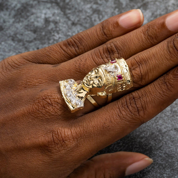 Nefertiti ring deals gold