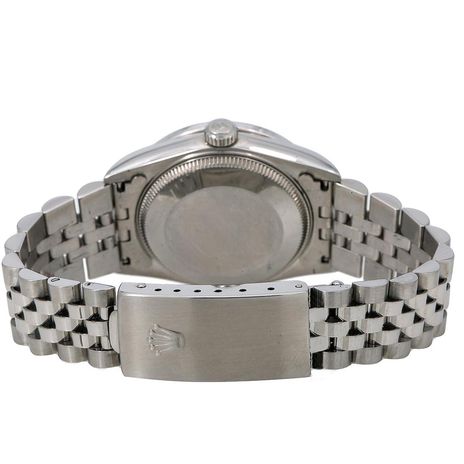 Rolex Datejust 31MM 68274 Pink Mother of Pearl Diamond Dial Diamond Bezel Stainless Steel Jubilee Bracelet 1.05ct