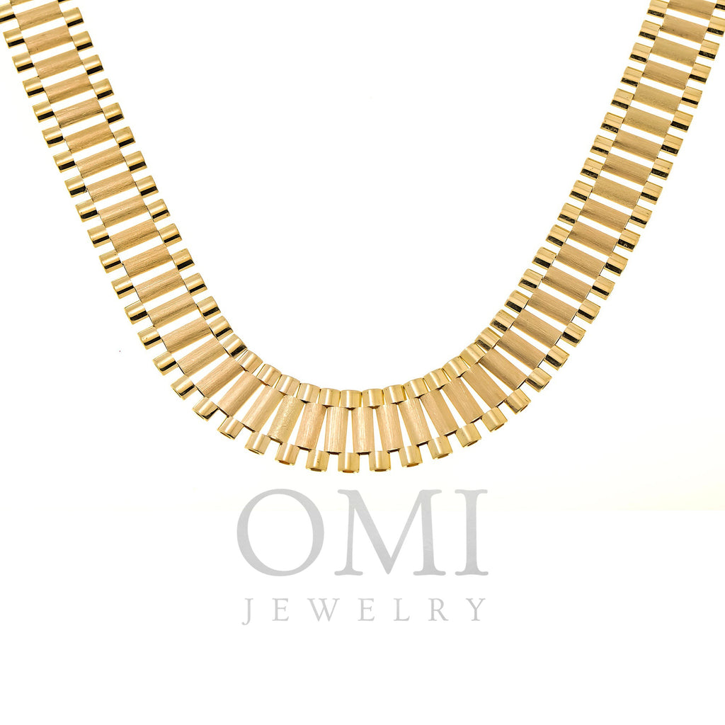 10K GOLD SOLID PRESIDENTIAL LINK CHAIN