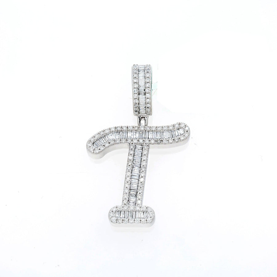 10k Yellow Gold Nail Cross 0.39ct Diamond Pendant for Necklace 