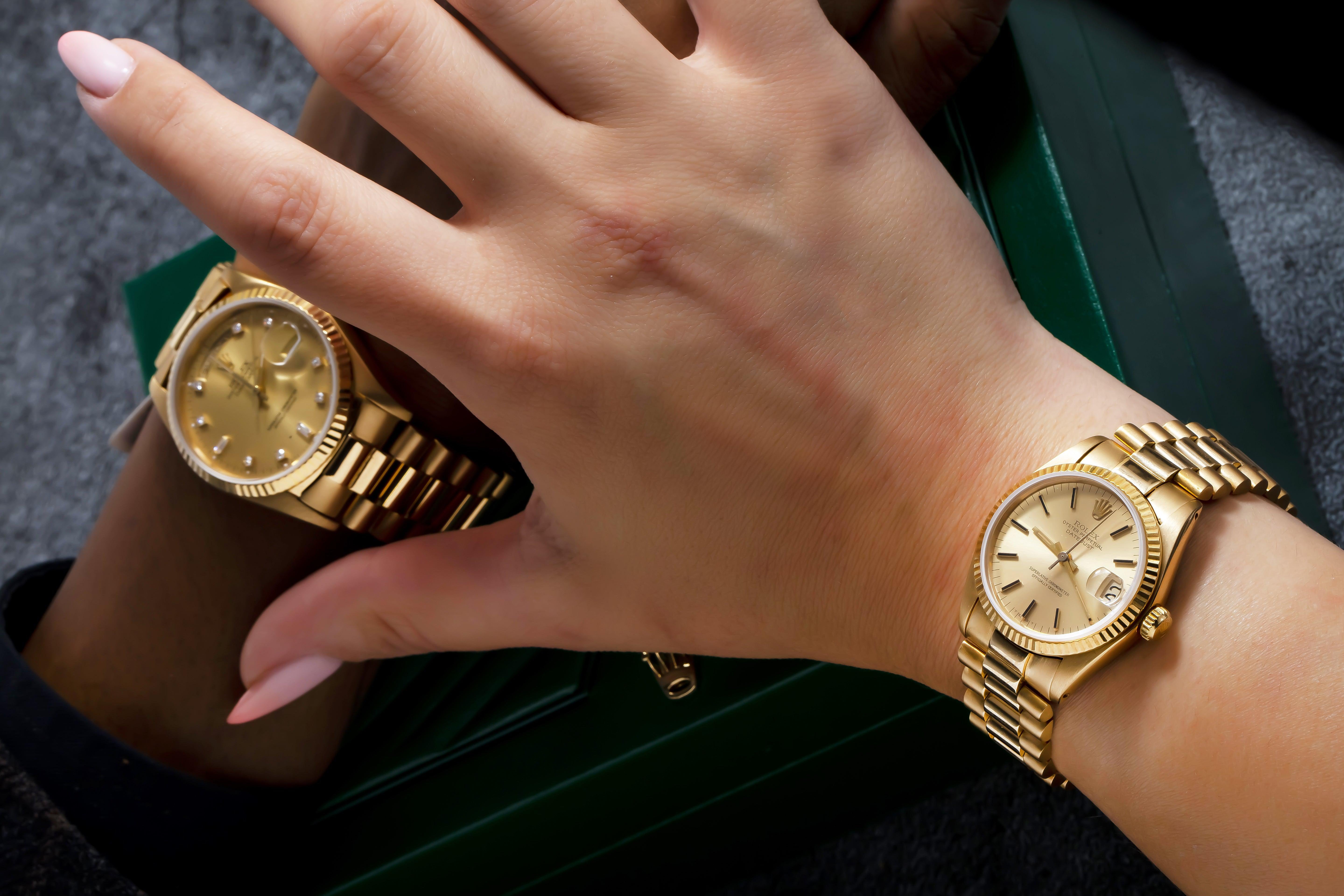 HIS HERS ROLEX PRESIDENTIAL SET